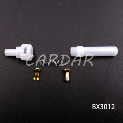 6x30mm 6*30mm White Lantern Type Fuse Holder BX3012 BX3012A Screw Type Glass Fuses Box With Spring and Terminal