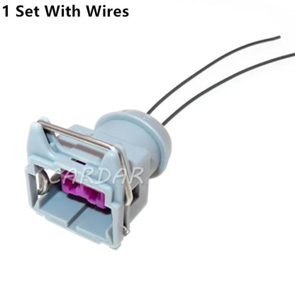 2 Pin 3.5 Seires Automobile Unsealed Socket Electric Wire Harness Female Plastic Housing Connector 144473-7