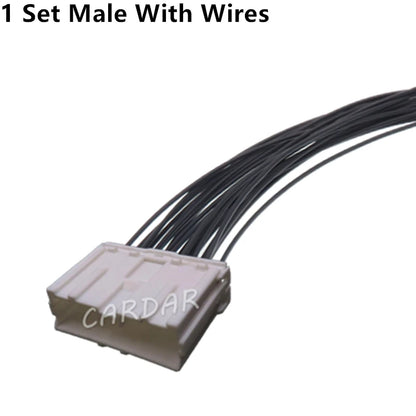 22 Pin Automobile Electric Wiring Unsealed Connector Car Wire Socket 7122-8325 7123-8325 MG610415 MG620416