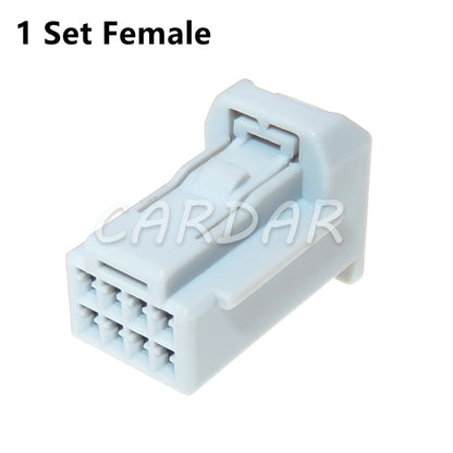 8 Pin 6098-6452 Automotive Wire Cable Plastic Housing Socket Male Female Docking Unsealed Adapter