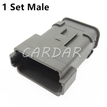 12 Pin DT04-12P-E008 DT04-12S-E008 Car Cable Socket Car Window Plastic Housing Wire Connector