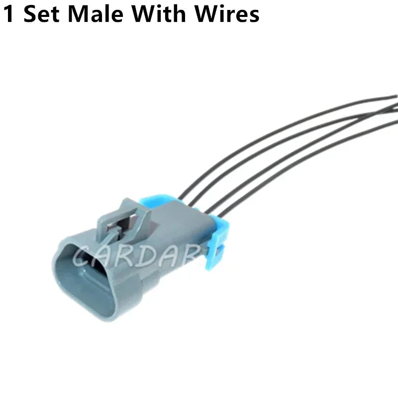 4 Pin 1.65 Series Automotive Oxygen Sensor Wire Harness Waterproof Socket For Buick