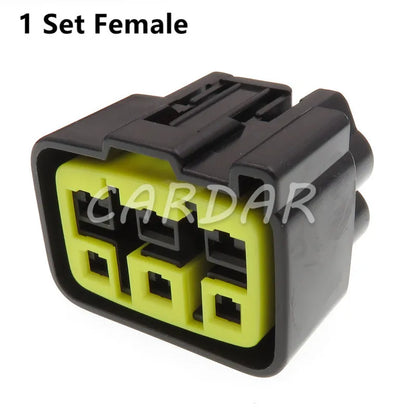 6 Pin FSW-C-6F-B Wire Harness PCB Socket Waterproof Automotive MotoCycle Connector