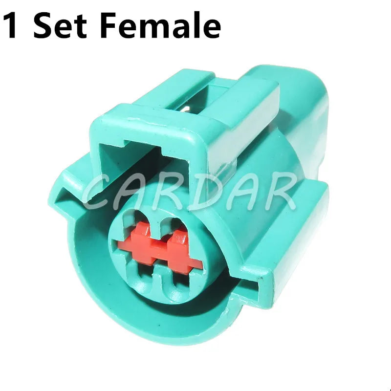 4 Pin 1.5 Series Auto Male Female Docking Cable Connector Green Automobile Waterproof Socket
