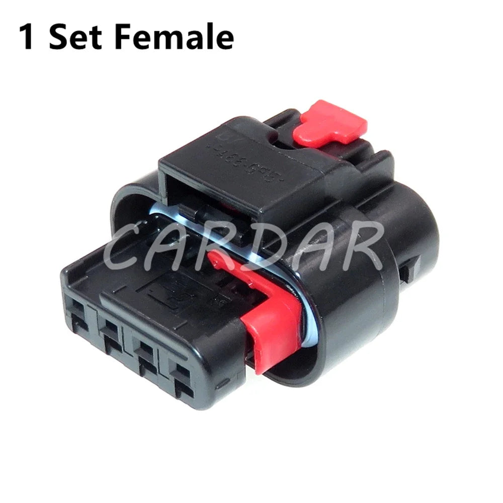 4 Pin 1.2 Series Automobile Male Female Docking Cable Harness Waterproof Socket 1-1456426-1