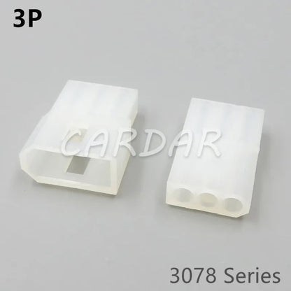 2P 3P 4P 6P 9P 12P Electrical Connector 3078 Series Plug Kits Female Male Socket With Pins For Auto Motorcycle Motorbike