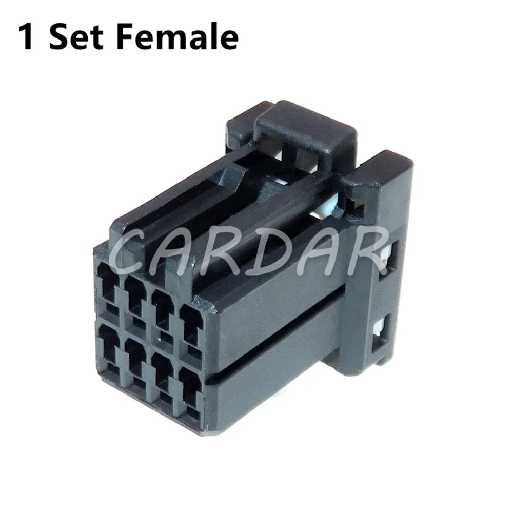 8 Pin 1.2 Series Automobile Bent Needle Wire Connector Unsealed Socket Male Female Plug 25022-8Y 175964-2 175973-2