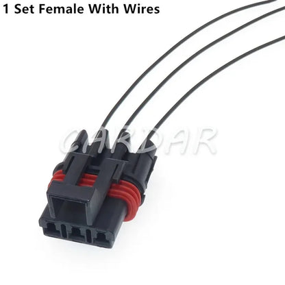 3 Pin 12040977 15300003 Sealed Auto Connector Waterproof Wiring Harness Socket Plug