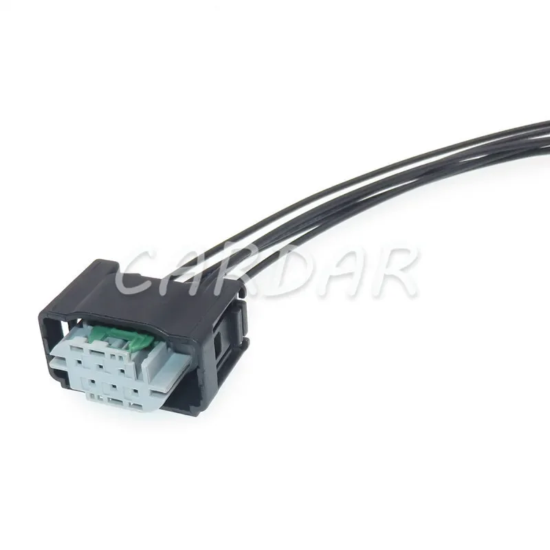 6 Pin 1-967616-1 1-967587-3 Miniature Automotive Throttle Sensor Electric Wire Plastic Housing Waterproof Socket