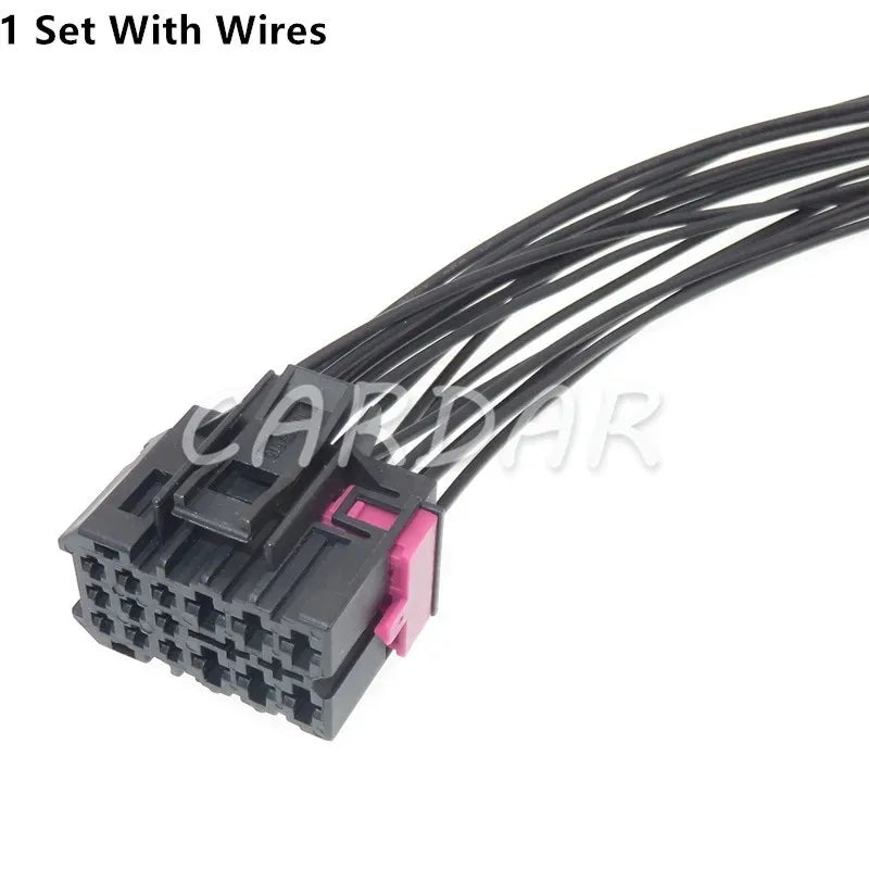 15 Pin 1J0 962 615 Automotive Car Computer Board Connector Plug 1J0962615 ECU Cable Socket For VW