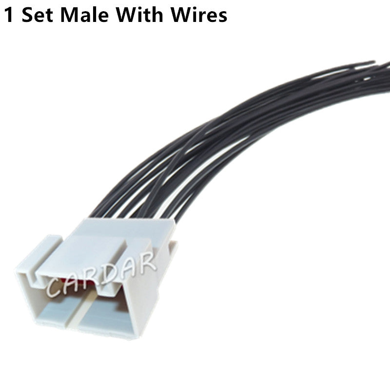 16 Pin Auto Male Female Docking Cable Socket Car Unsealed Connector Auto Accessories 30968-1167 30700-1167