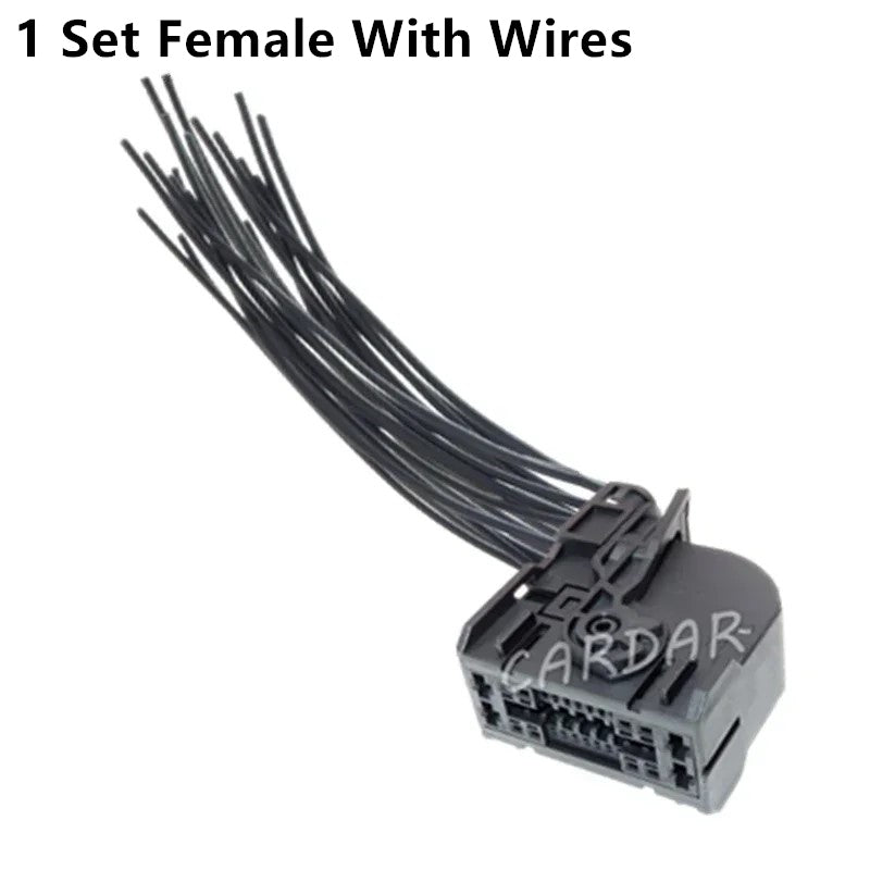 26 Pin Automobile Low Power Composite Connector Car Unsealed Plug With Terminal Auto Accessories