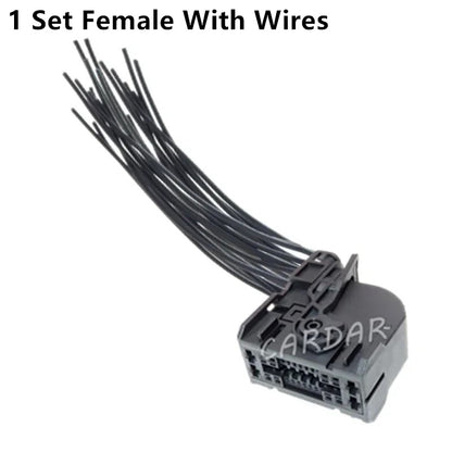 26 Pin Automobile Low Power Composite Connector Car Unsealed Plug With Terminal Auto Accessories