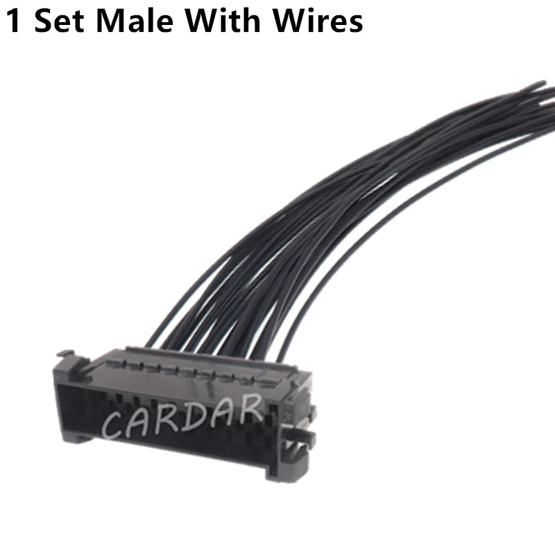 22 Pin 1-929504-7 Car Electric Wire Male Female Unsealed Socket 929505-7 929504-7 Automobile Connector 1-929505-7