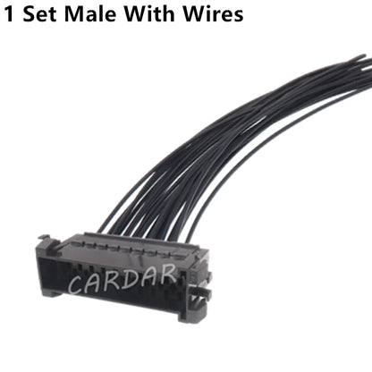 22 Pin 1-929504-7 Car Electric Wire Male Female Unsealed Socket 929505-7 929504-7 Automobile Connector 1-929505-7