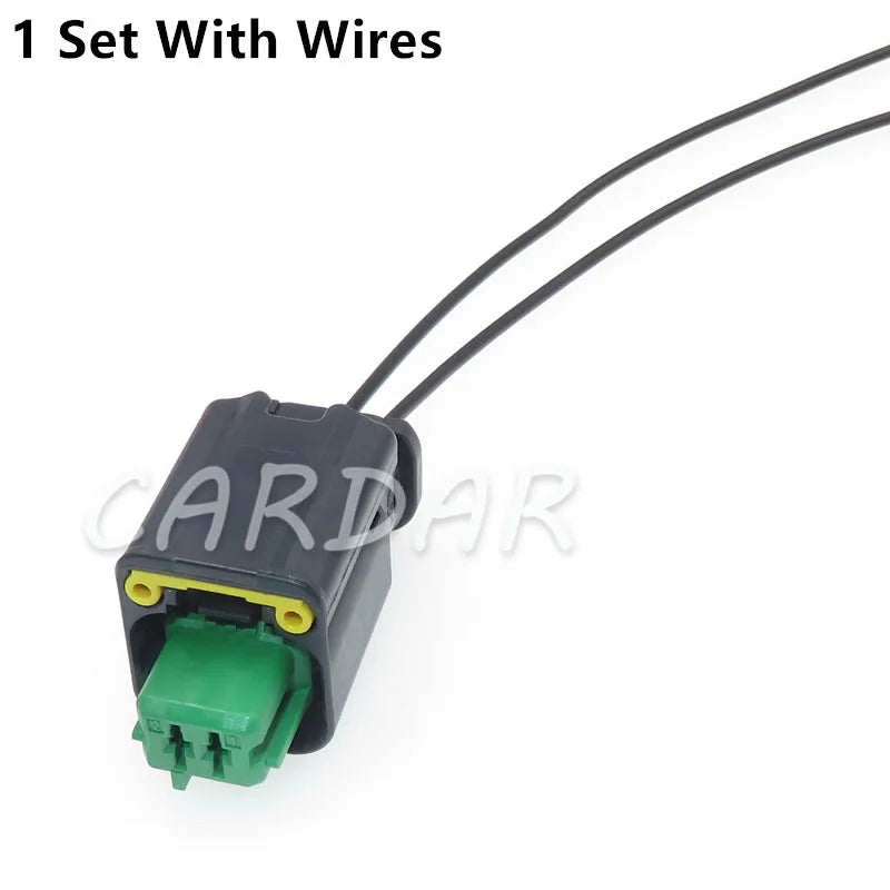 2 Pin/Way 1801176-5 Automotive Sensor Connector Cable Socket For Peugeot Citroen