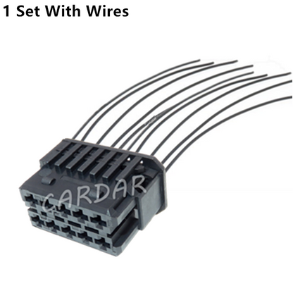 10 Pin 3.5 Series Automobile Unsealed Connetor With Terminal 1418994-1 Car Wiring Socket Auto Parts