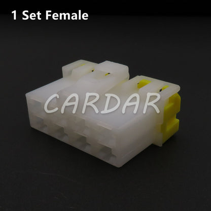 8 Pin Automotive Plug Electrical Wiring Harness Socket With Terminals