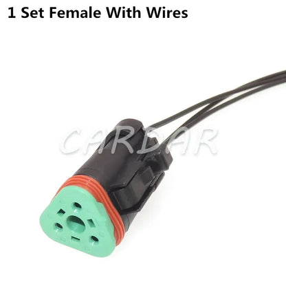 3 Pin Automotive Connector DT Series DT04-3P-E005 DT06-3S-E005 For Deutsch Auto Plug