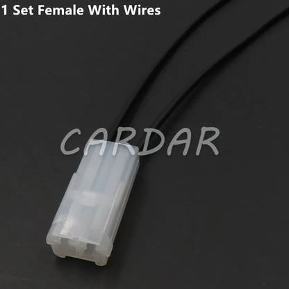 2 Pin 7123-1520 7122-1520 Male Female Docking Connector MG620074 Car Tweeter Audio Wire Cable Socket