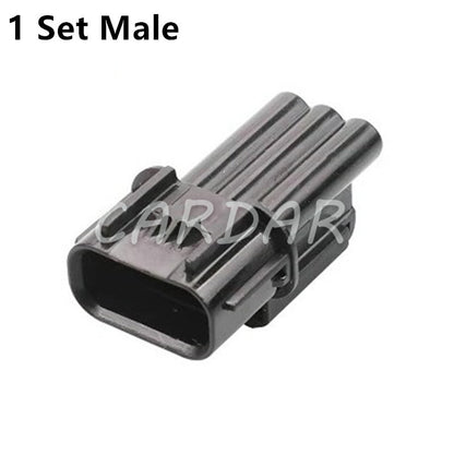 3 Pin 6189-7494 Car LED Fog Light Wire Socket Headlight Daytime Running Light Lamp Speaker Connector For Honda