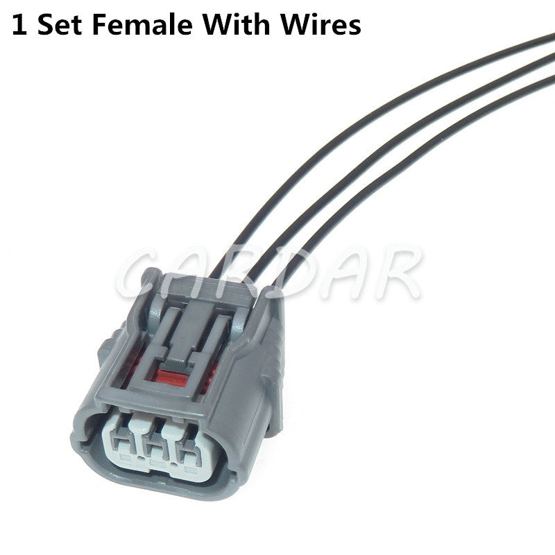 3 Pin Car High Voltage Pack Ignition Coil Plug 6189-7058 6918-1833 Automobile Waterproof Wiring Socket for Honda