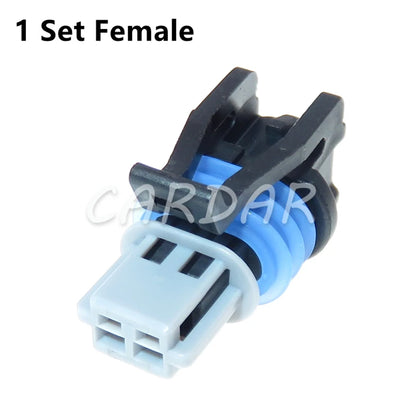 2 Pin 1.5 Seires Automobile Water Temperature Sensor Female Waterproof Socket For Buick Excelle GL8 15449027
