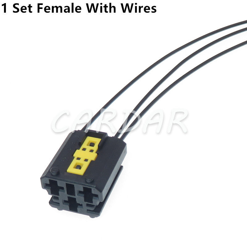 3 Pin 1544226-1 15442265-2 6.3mm Auto Wire Plug Connector For High Current Wiring Harness Socket