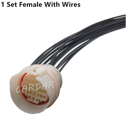 16 Pin Waterproof Automotive Connector Sealed Round Plug Socket For Car Truck