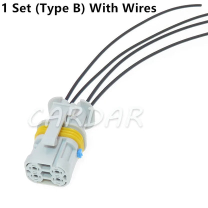 4 Pin 18164.000.002 Automotive Connector Wire Harness Waterproof Socket For Car