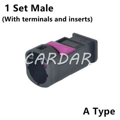 LVDS 4 Pin Connectors Male Automotive Socket Universal Auto Fakra Connector