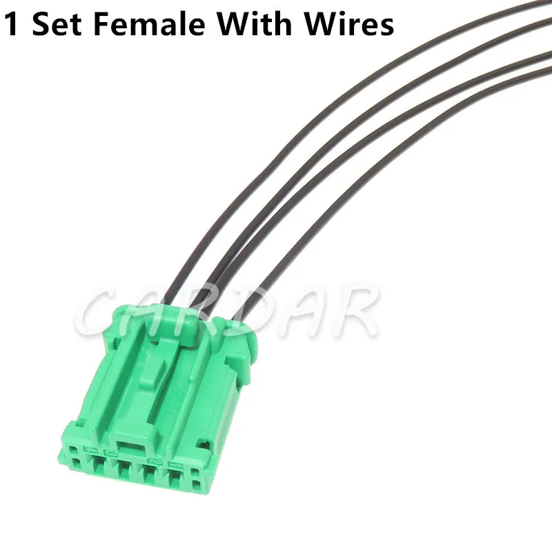 4 Pin 1.5 Series 98822-1045 98817-1045 Car License Plate Door Light Taillight Wiring Socket For Citroen