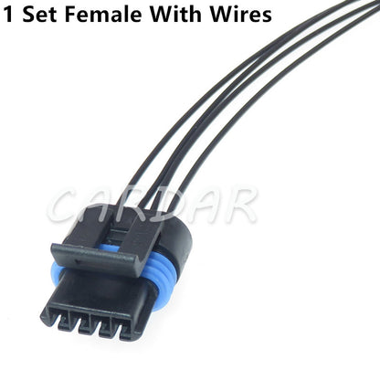 4 Pin 12162190 12162188 Waterproof Wire Automotive Connector Socket Intake Pressure Sensor Plug For BUICK Motorcycle Car