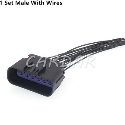 12 Pin 15326915 15326910 Auto Waterproof Connector Electrical Automotive Socket For Car Cable Wiring Harness