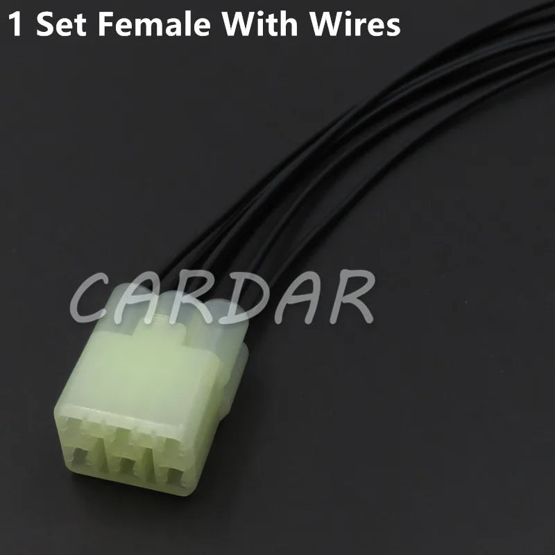 6 Pin 6189-6171 6180-6181 HM 090 Waterproof Motorcycle Connector Electrical Plug Socket For Toyota