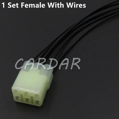 6 Pin 6189-6171 6180-6181 HM 090 Waterproof Motorcycle Connector Electrical Plug Socket For Toyota