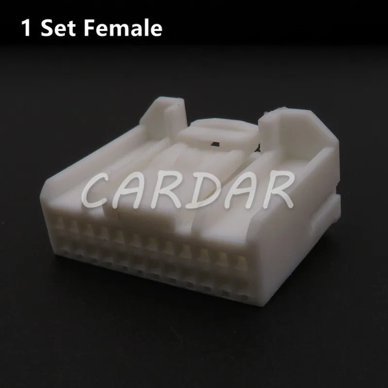 24 Pin 1473413-1 1318917-1 Automotive Audio Navigation Rearview Socket Auto Plug Connector