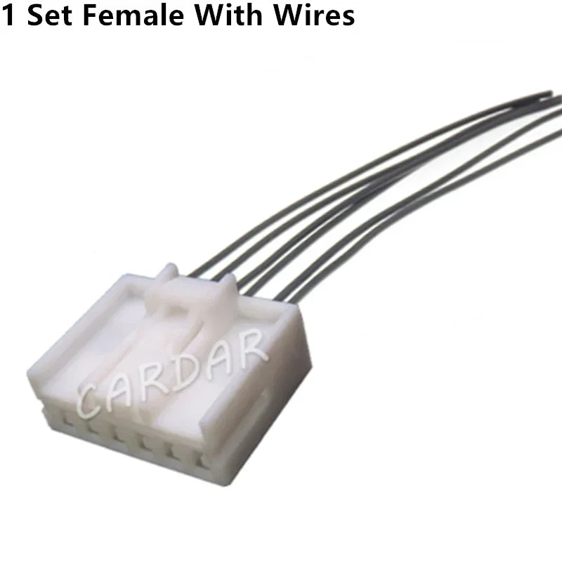 6 Pin 2.2 Series Auto Unsealed Plug Car Electrical Connector Cable Wire Adapter 936240-1 936230-1