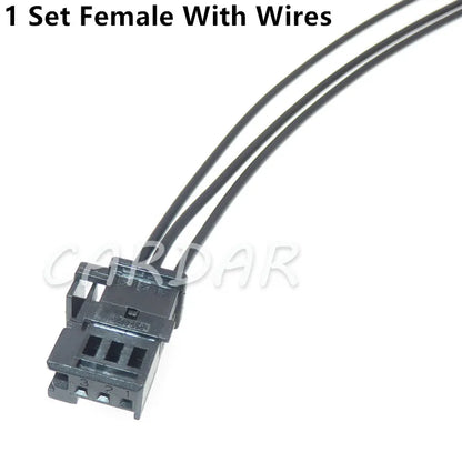 3 Pin 953698-1 953697-1 Auto Cable Harness Plug Male Female Docking Unsealed Socket