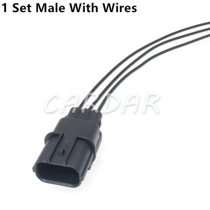 3 Pin 6188-4739 6189-0887 Waterproof Car Connector Auto Ignition Coil Plug Light Socket For Honda Civic Element CR-V
