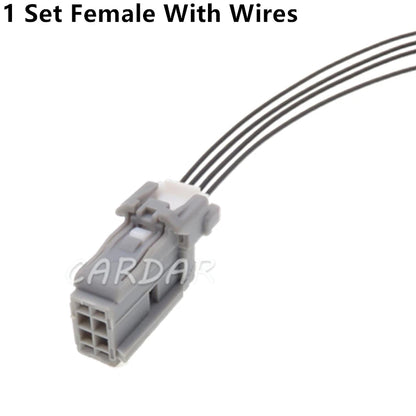 4 Pin 6098-7781 6098-8437 Car Ventilation Seat Motor Plug Auto Replacement Connectors Wire Socket