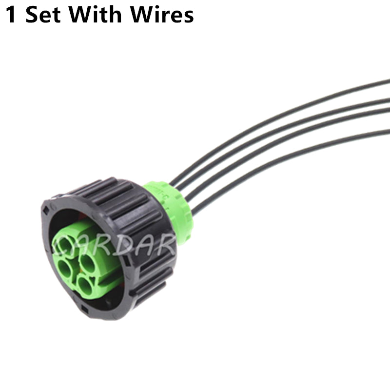 4 Pin Car Sealed Socket 3-1813099-1 3-1813098-1 Automobile Wire Cable Waterproof Connector