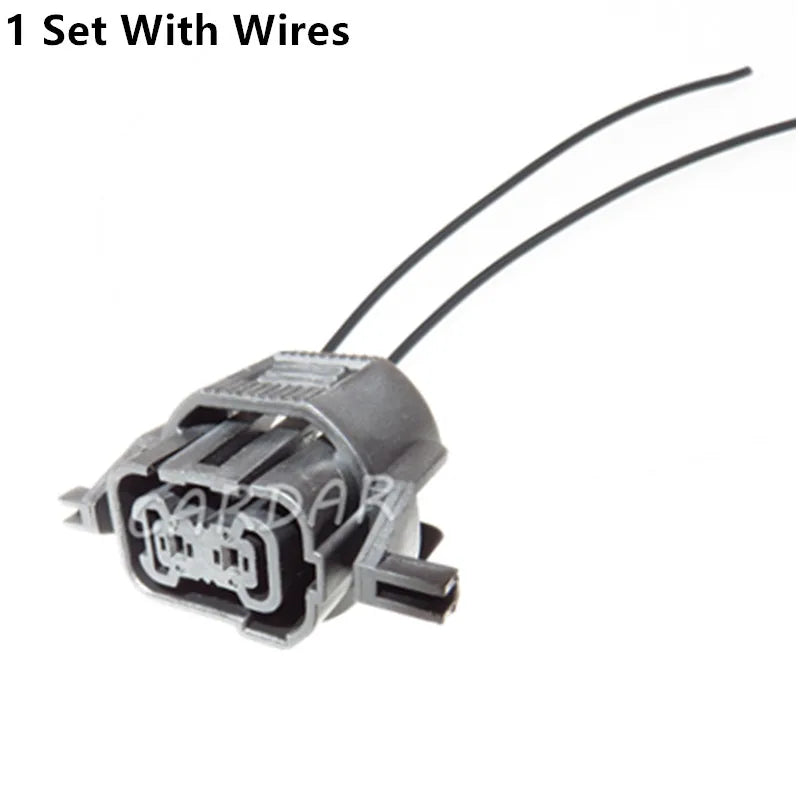 2 Pin Automotive Connector Cable Socket Electrical Auto Plug With Terminals