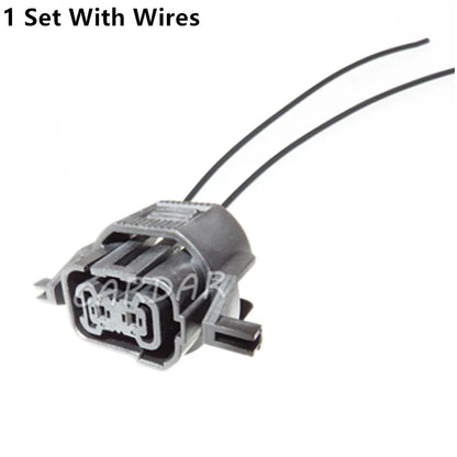 2 Pin Automotive Connector Cable Socket Electrical Auto Plug With Terminals