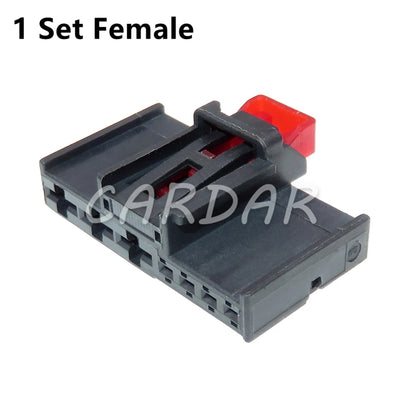 7 Pin 1.5 6.3 Series 6RA 971 975 Auto Electric Wire Male Female Docking Unsealed Socket With Terminal