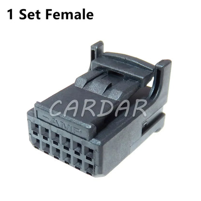 12 Pin 1318774-2 1473407-1 Auto Wire Electric Connector 90980-12222 Black Automotive Cable Socket With Terminals 12222