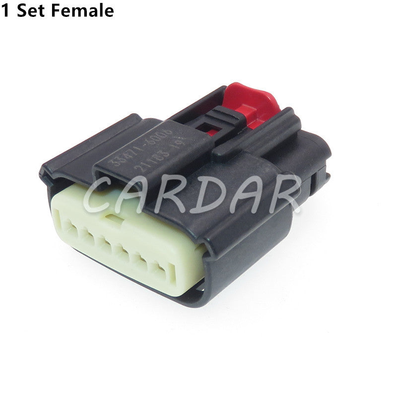 6 Pin Automobile Waterproof Connector with Terminals 33471-0601 33471-0616 Female Interface Socket For Ford Tail Light