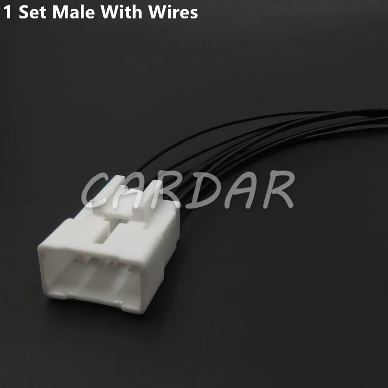 10 Pin MG651056 MG641059 Car Wire Connector Sockets With Terminals