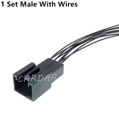8 Pin 0.6 Series Auto Modification Parts Car Wiring Harness Unsealed Socket Automobile Electrical Connector