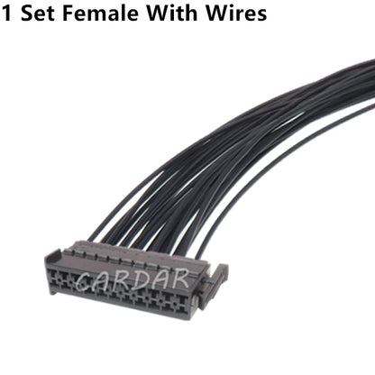 22 Pin 1-929504-7 Car Electric Wire Male Female Unsealed Socket 929505-7 929504-7 Automobile Connector 1-929505-7